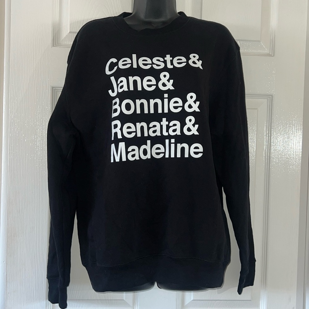 Big Little Lies HBO Medium Character Sweatshirt EUC